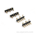 Fila única SMT del jefe del Pin de paso de 2,0 mm